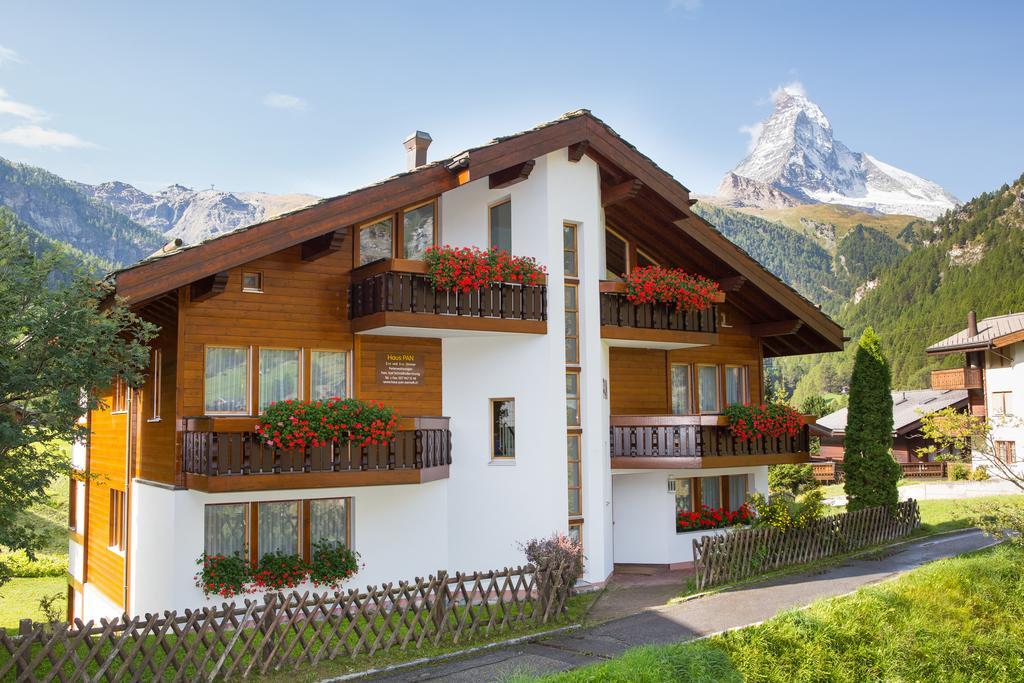 Apartamento Haus Pan Zermatt Exterior foto